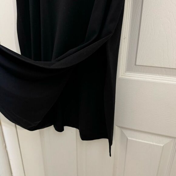 Eileen Fisher System Mockneck Women’s Top Size XS Black Stretchy Basic Layering - Picture 4 of 7